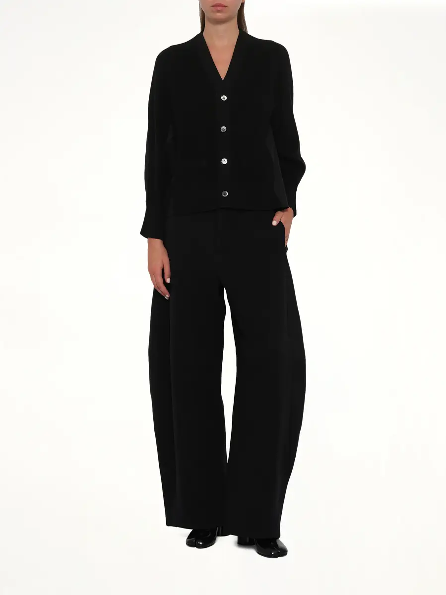 Sacai Cotton Knit x Poplin Cardigan | Thumbnail 4 Sacai Cotton Knit x Poplin Cardigan | Thumbnail 4