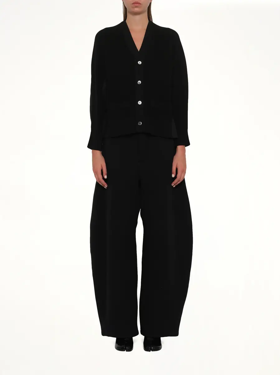 Sacai Cotton Knit x Poplin Cardigan | Thumbnail 7 Sacai Cotton Knit x Poplin Cardigan | Thumbnail 7