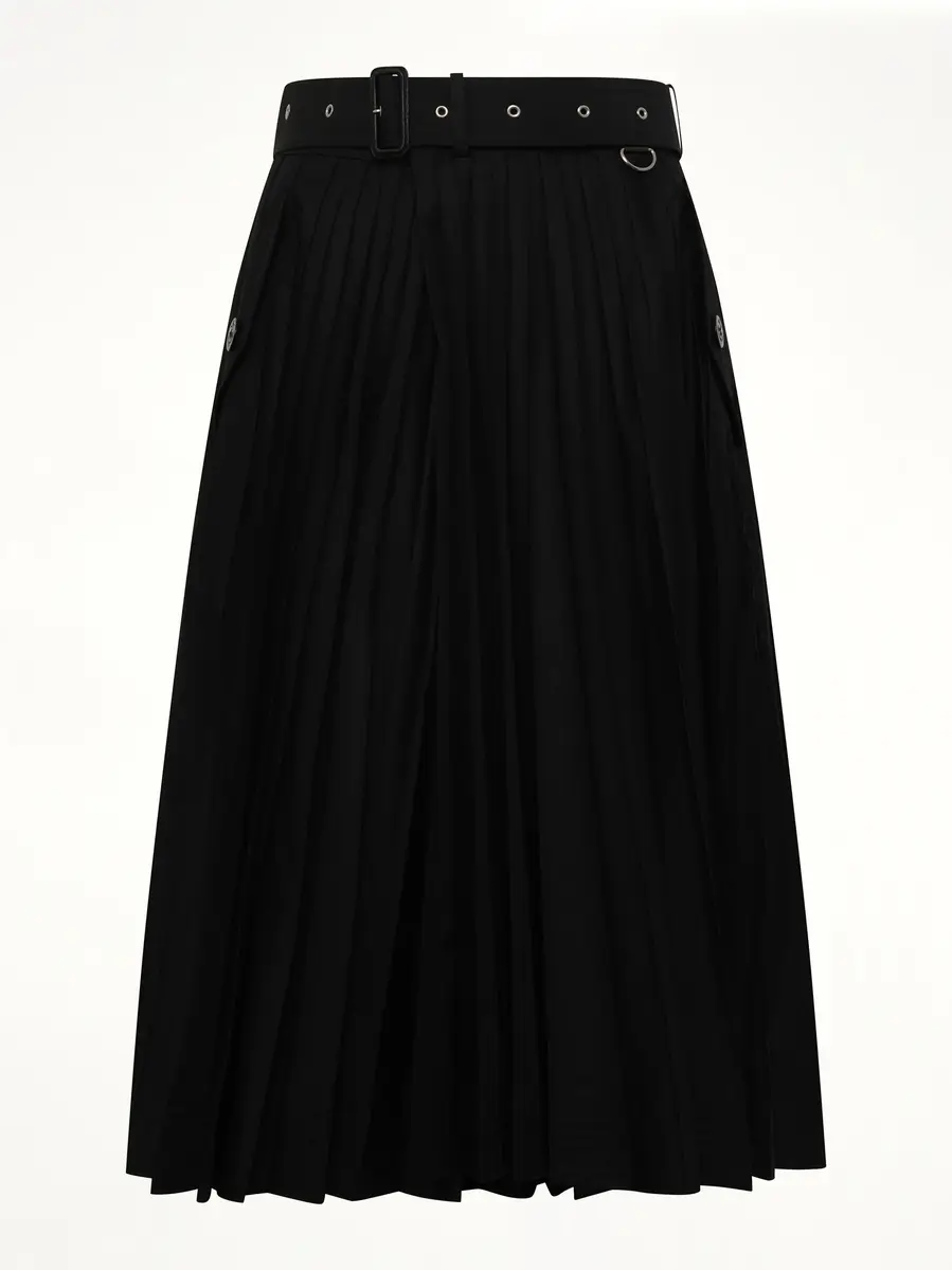 Sacai Cotton Gabardine Skirt | Thumbnail 3 Sacai Cotton Gabardine Skirt | Thumbnail 3