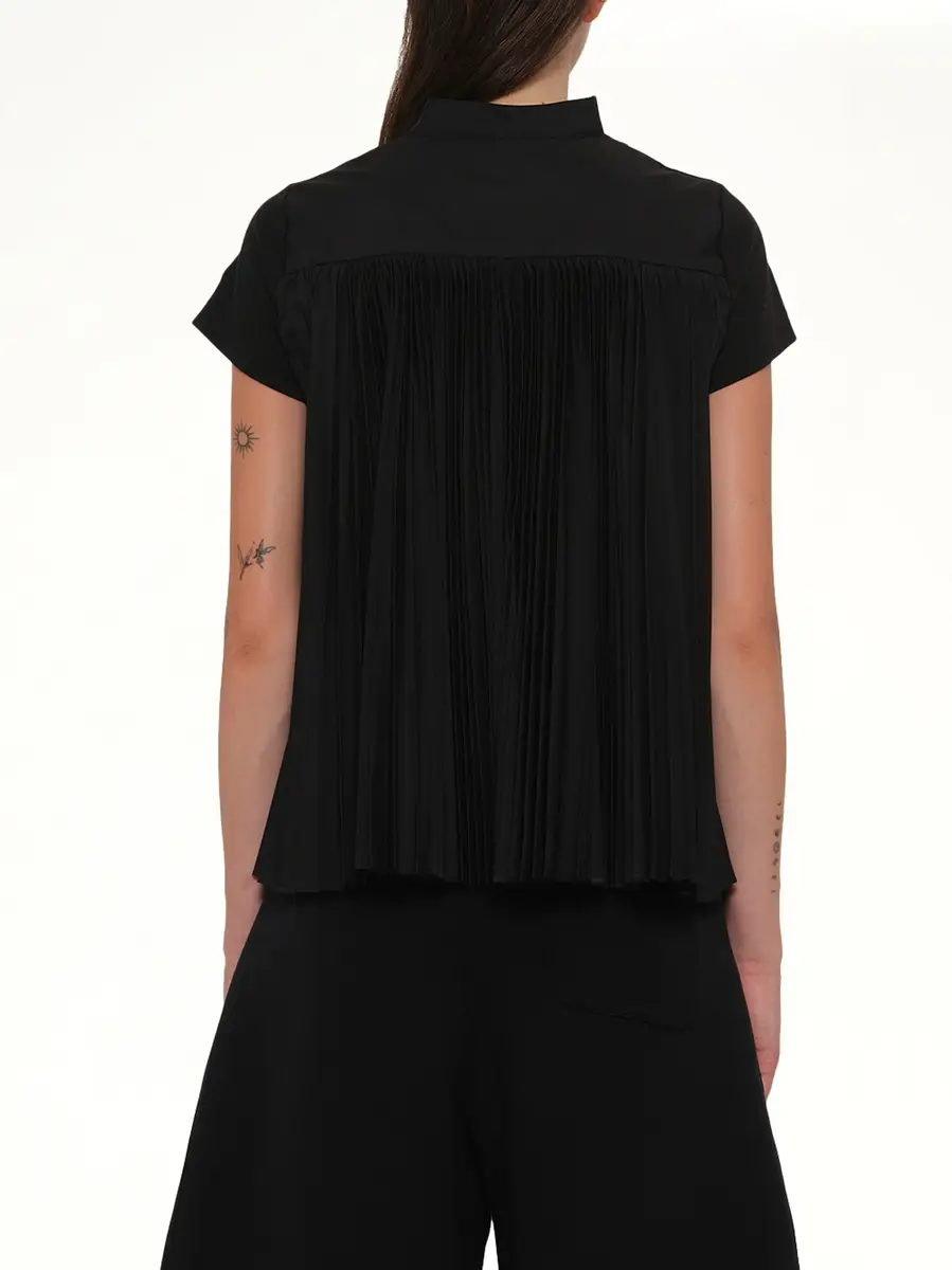 Sacai Cotton Poplin x Jersey T-shirt | Thumbnail 5