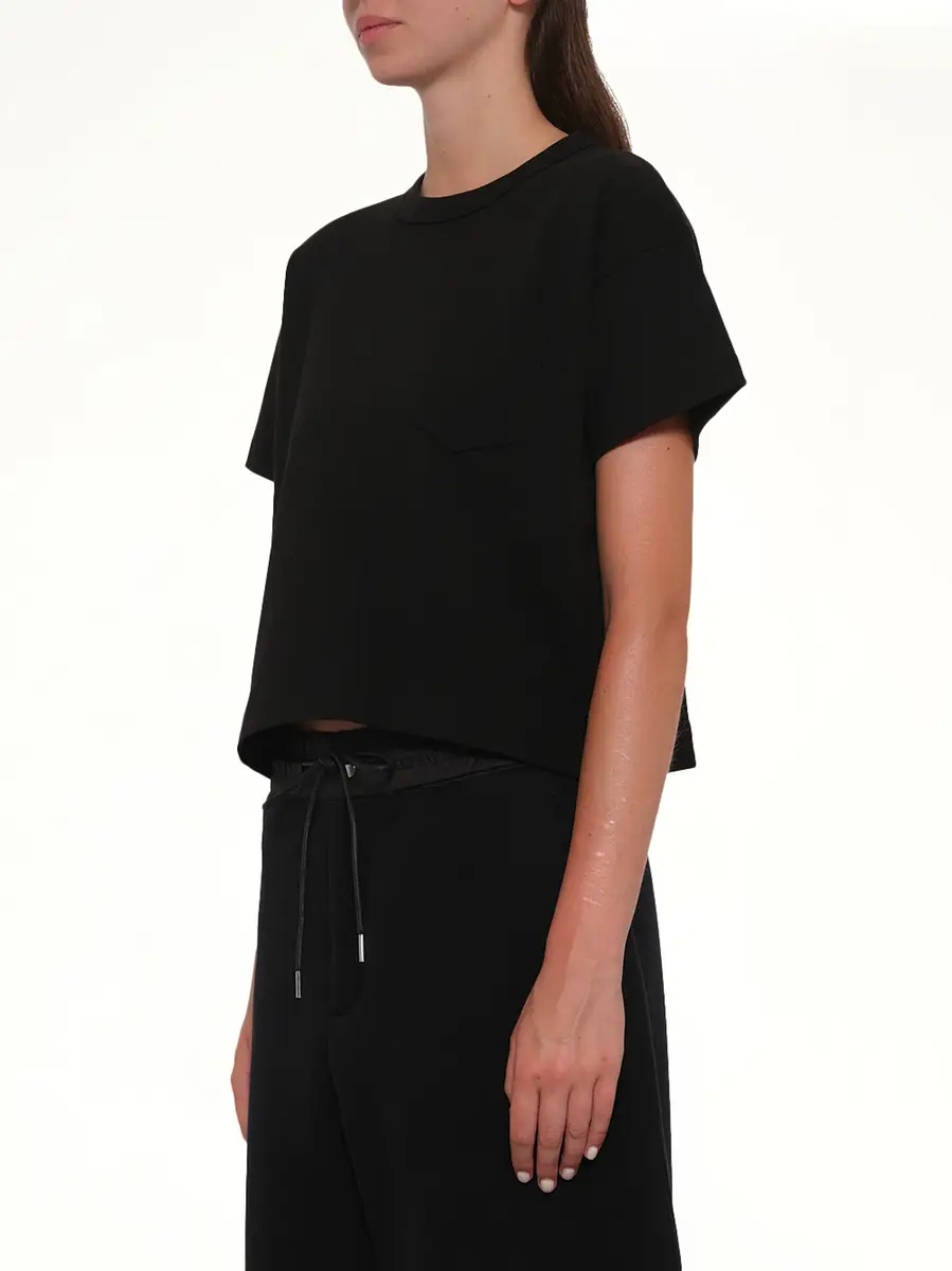 Sacai S Cotton Jersey T-shirt | Thumbnail 2 Sacai S Cotton Jersey T-shirt | Thumbnail 2