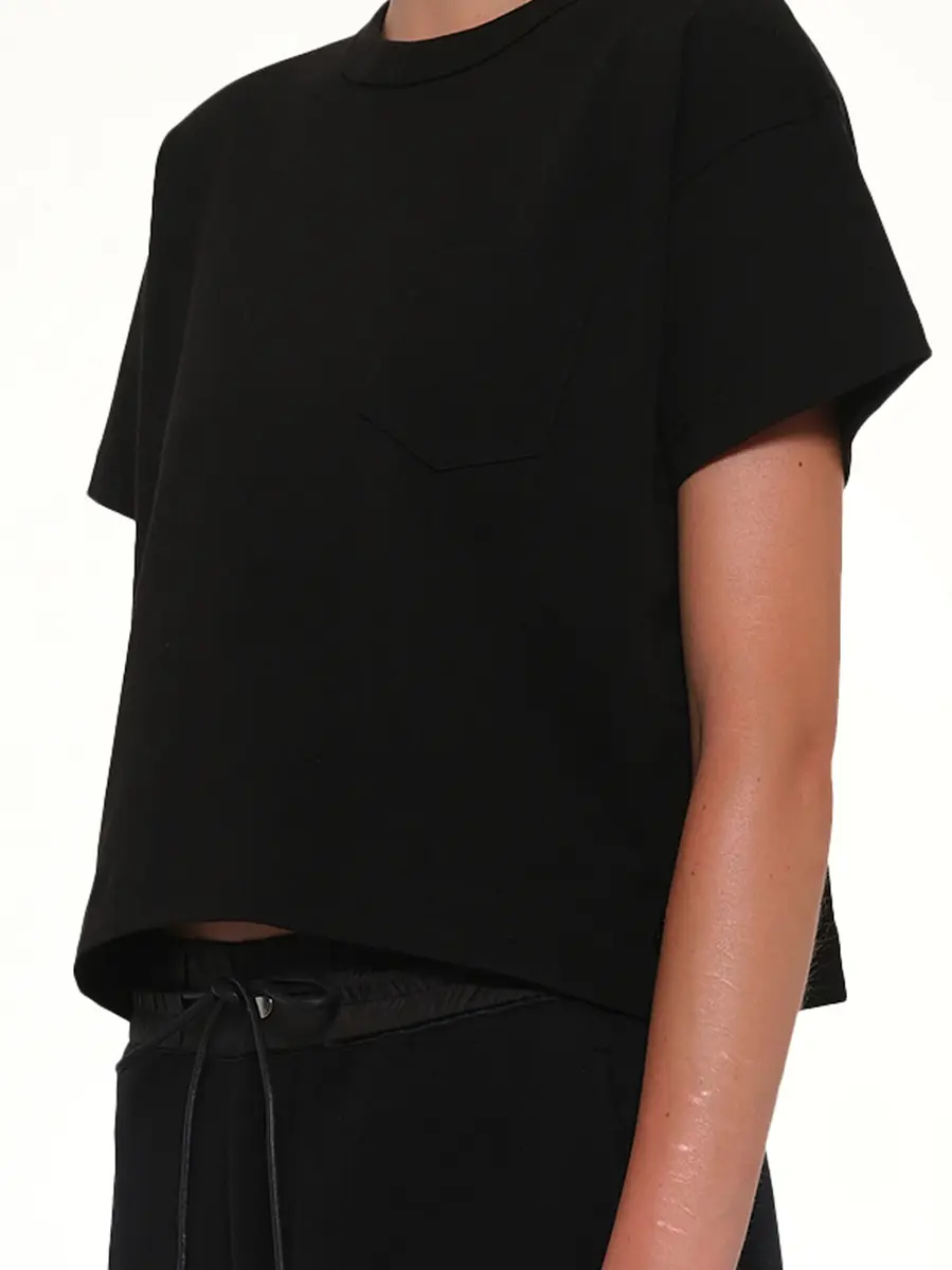 Sacai S Cotton Jersey T-shirt | Thumbnail 6 Sacai S Cotton Jersey T-shirt | Thumbnail 6