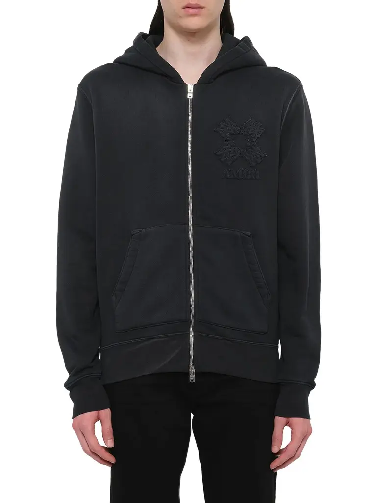 AMIRI MA Quad Zip Hoodie | Image 1 AMIRI MA Quad Zip Hoodie | Image 1