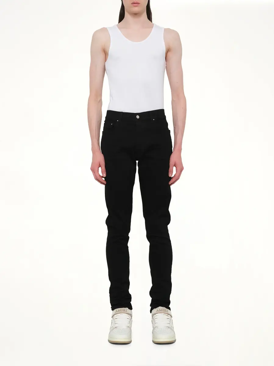 AMIRI Stack Jeans in Black OD | Thumbnail 7 AMIRI Stack Jeans in Black OD | Thumbnail 7