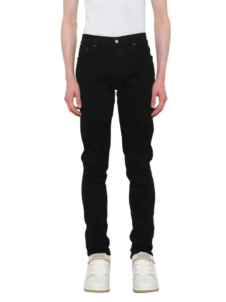 AMIRI Stack Jeans in Black OD | Image 1 AMIRI Stack Jeans in Black OD | Image 1