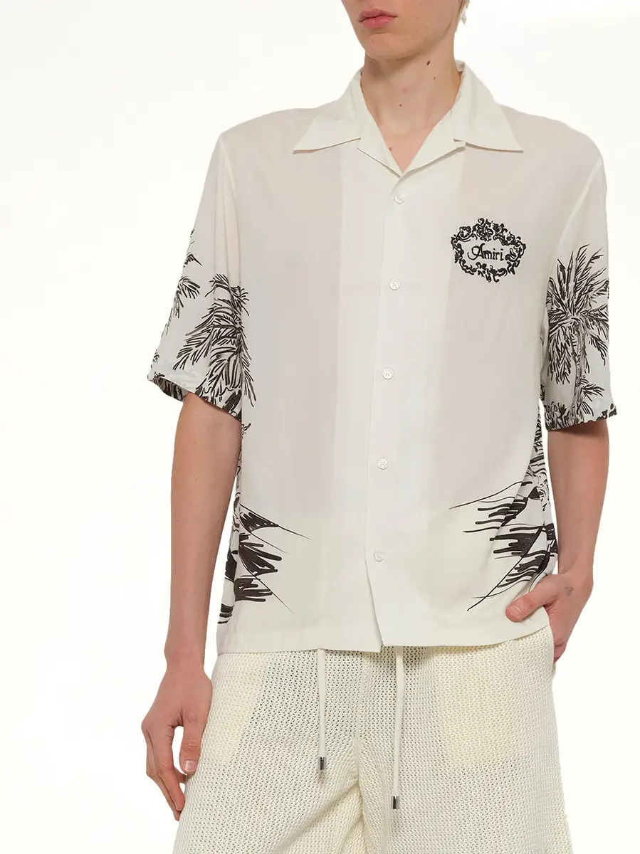 AMIRI Chateau Sketch Camp Shirt | Thumbnail 6 AMIRI Chateau Sketch Camp Shirt | Thumbnail 6