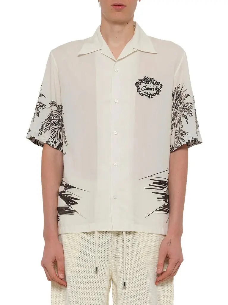 AMIRI Chateau Sketch Camp Shirt