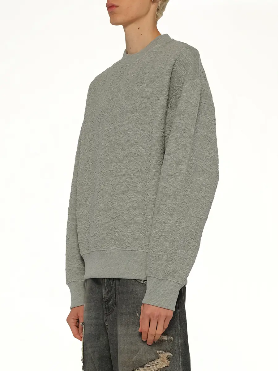 AMIRI MA Quad Oversized Sweatshirt in Stone | Thumbnail 2 AMIRI MA Quad Oversized Sweatshirt in Stone | Thumbnail 2
