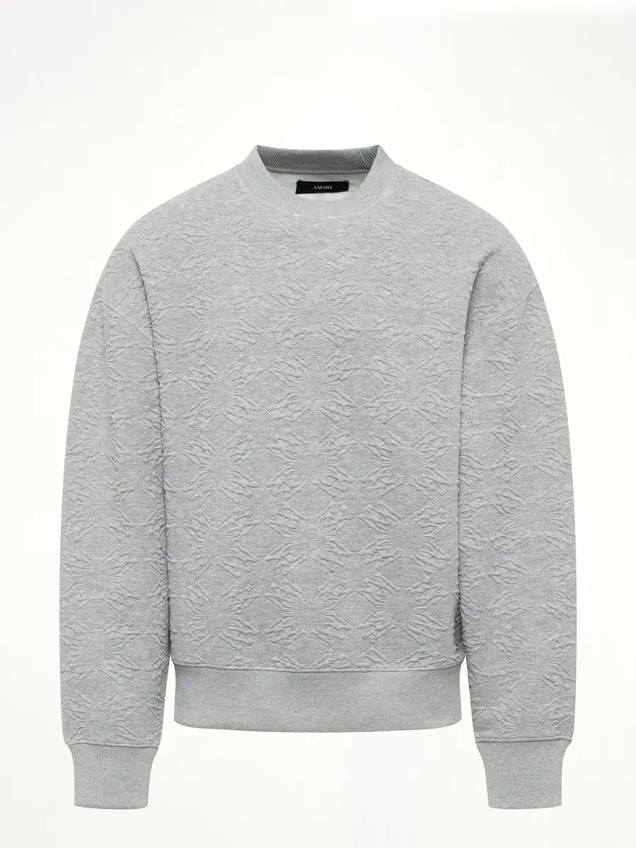 AMIRI MA Quad Oversized Sweatshirt in Stone | Thumbnail 3 AMIRI MA Quad Oversized Sweatshirt in Stone | Thumbnail 3