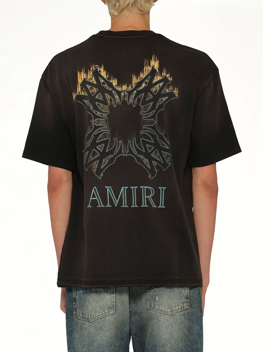AMIRI MA Quad Flames Oversized T-shirt | Thumbnail 5