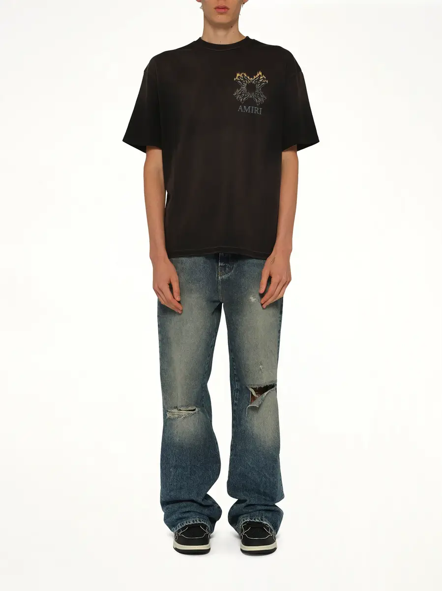 AMIRI MA Quad Flames Oversized T-shirt | Thumbnail 7