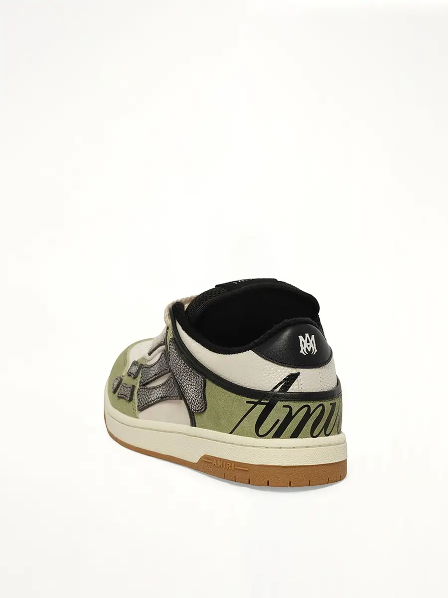 AMIRI XL Skel Top Low Sneaker in Green Tea | Thumbnail 2 AMIRI XL Skel Top Low Sneaker in Green Tea | Thumbnail 2