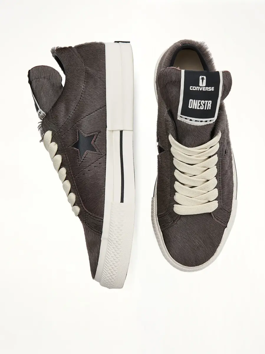 RICK OWENS DRKSHDW One Star Fur Sneaker A14796c | Thumbnail 5 RICK OWENS DRKSHDW One Star Fur Sneaker A14796c | Thumbnail 5