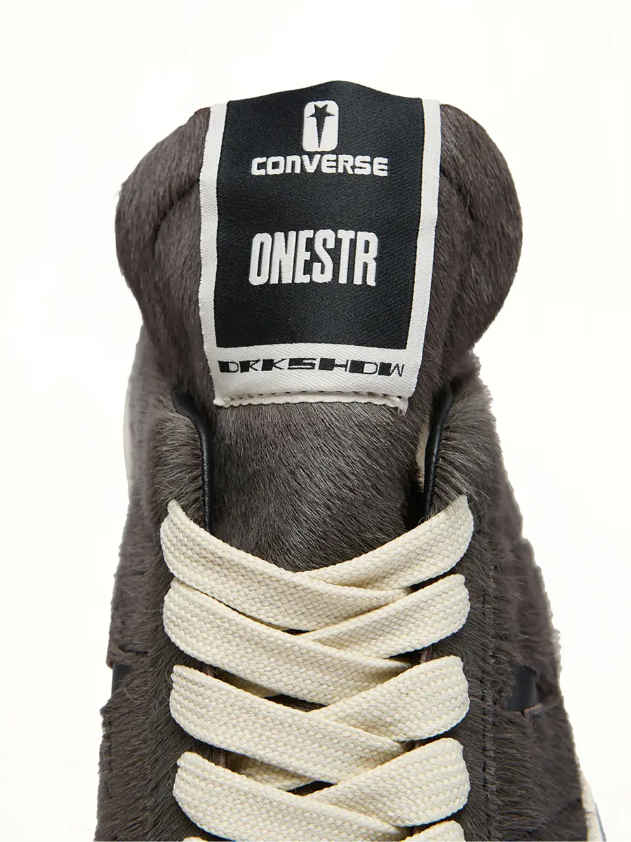 RICK OWENS DRKSHDW One Star Fur Sneaker A14796c | Thumbnail 7 RICK OWENS DRKSHDW One Star Fur Sneaker A14796c | Thumbnail 7