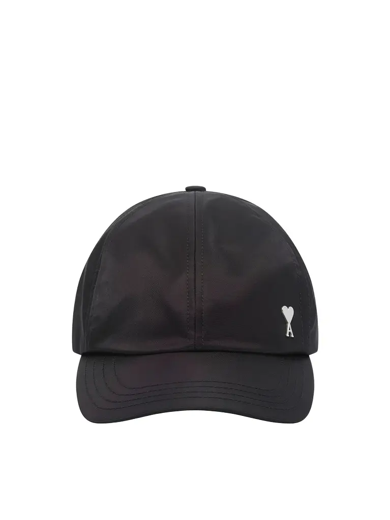 AMI PARIS Ami De Coeur Stud Cap | Image 1 AMI PARIS Ami De Coeur Stud Cap | Image 1