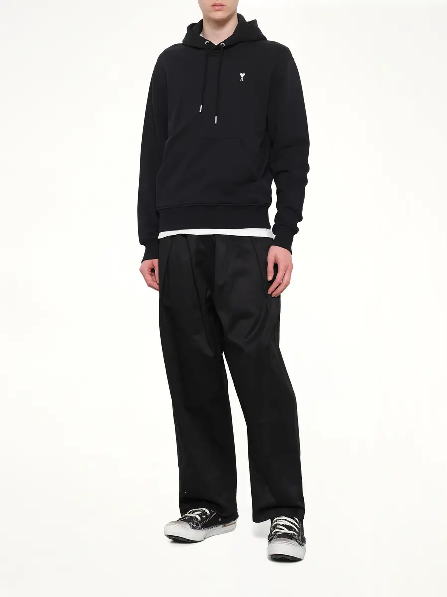 AMI PARIS Contrasted Ami De Coeur Hoodie | Thumbnail 4 AMI PARIS Contrasted Ami De Coeur Hoodie | Thumbnail 4