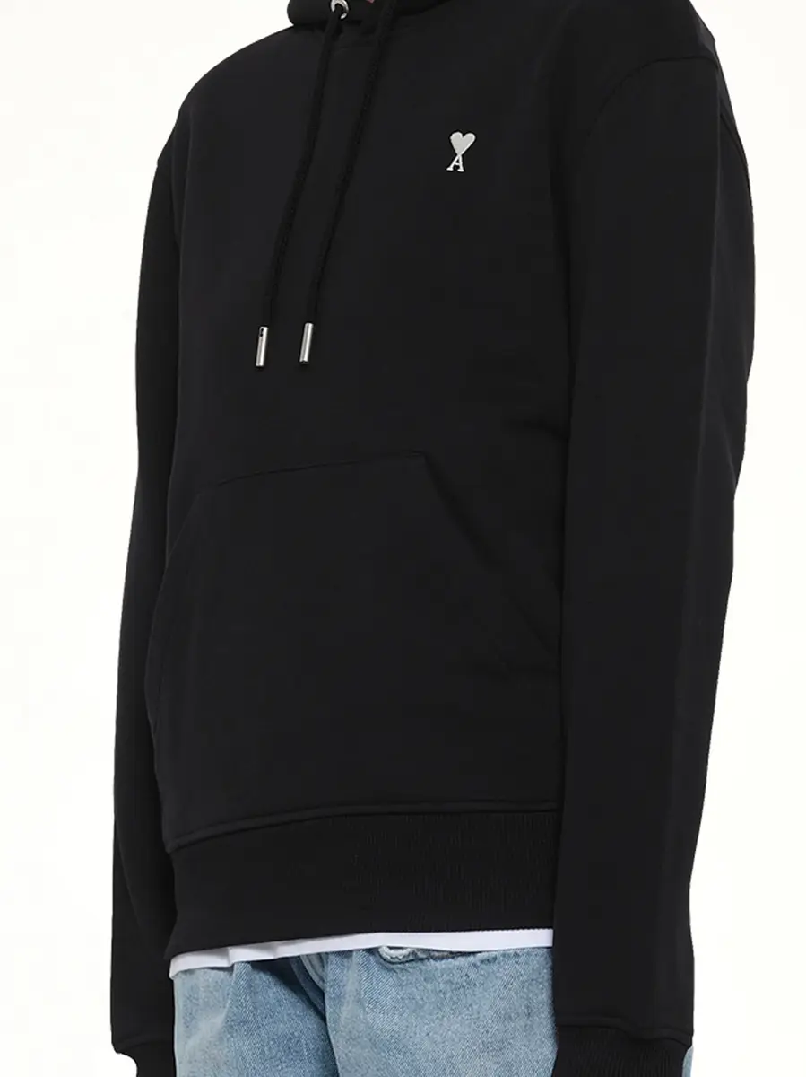 AMI PARIS Contrasted Ami De Coeur Hoodie | Thumbnail 9 AMI PARIS Contrasted Ami De Coeur Hoodie | Thumbnail 9