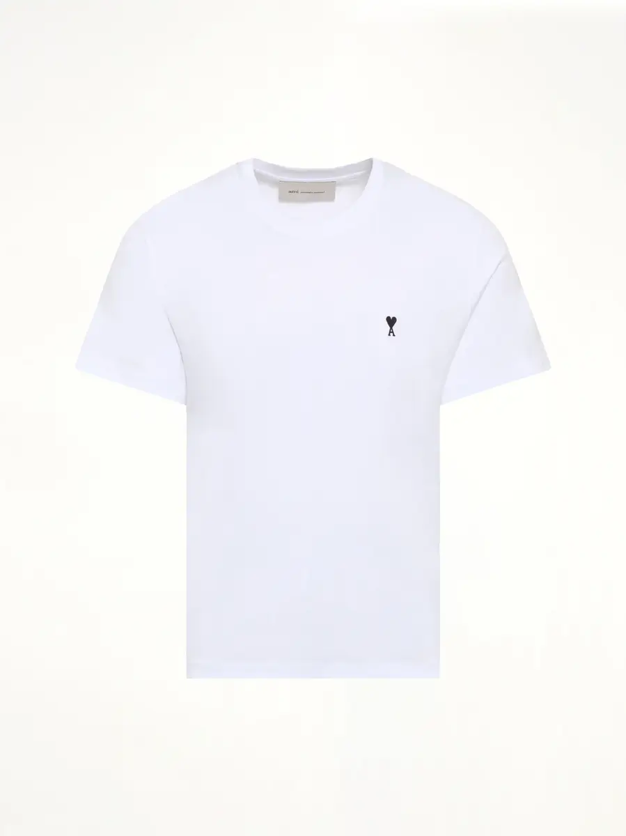 AMI PARIS Contrasted Ami De Coeur T-shirt | Thumbnail 2 AMI PARIS Contrasted Ami De Coeur T-shirt | Thumbnail 2