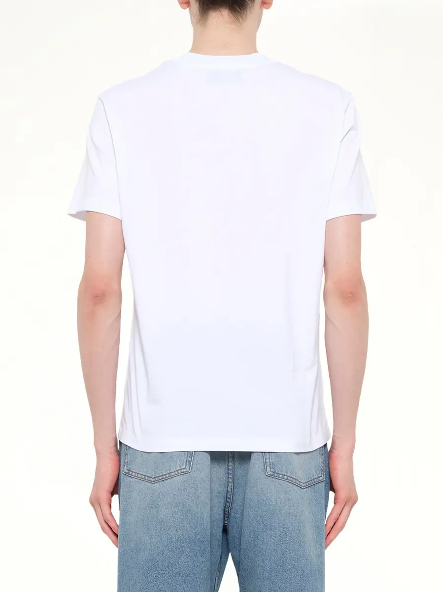AMI PARIS Contrasted Ami De Coeur T-shirt | Thumbnail 5 AMI PARIS Contrasted Ami De Coeur T-shirt | Thumbnail 5