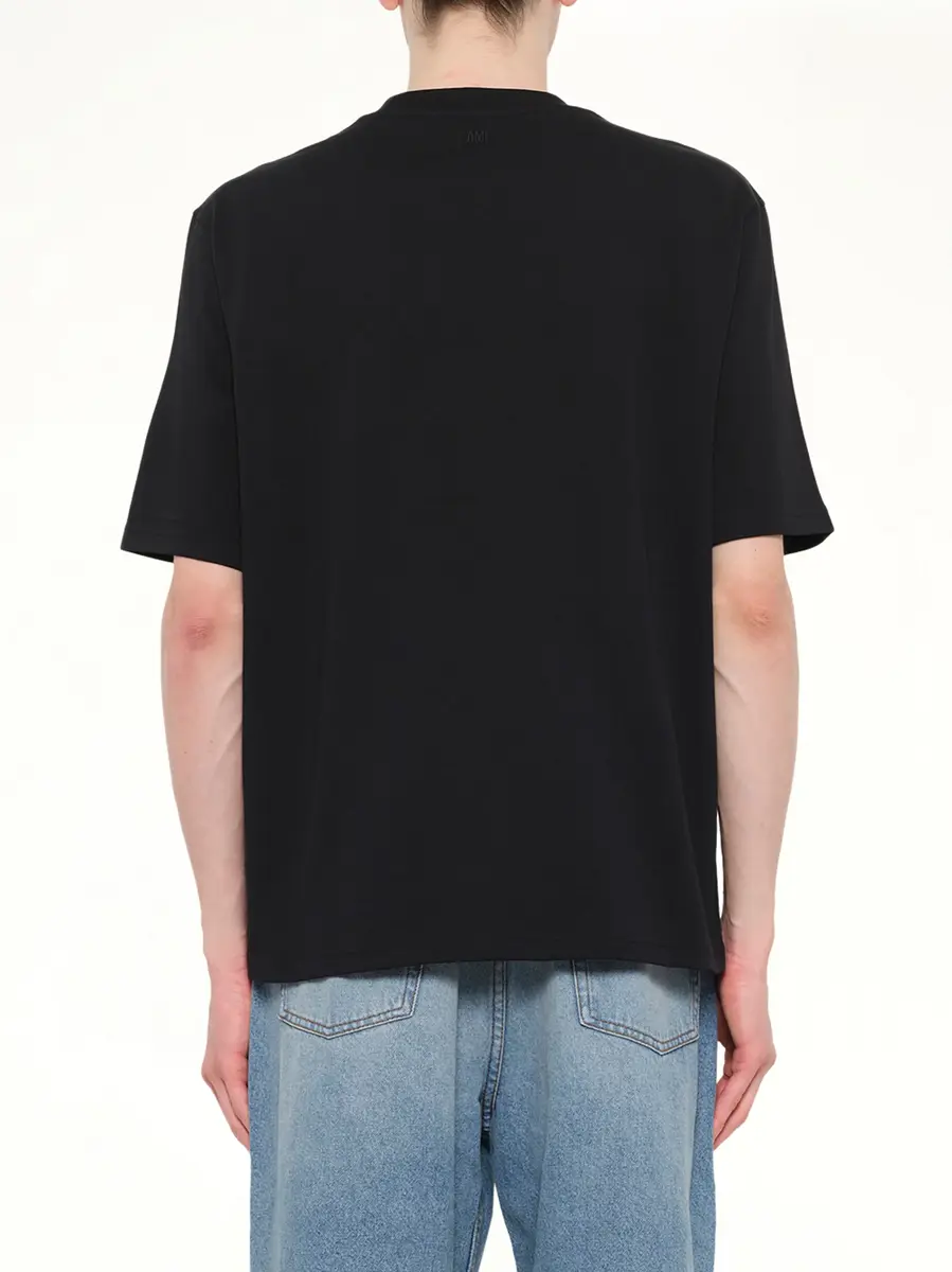 AMI PARIS Small Embossed Adc T-shirt | Thumbnail 5