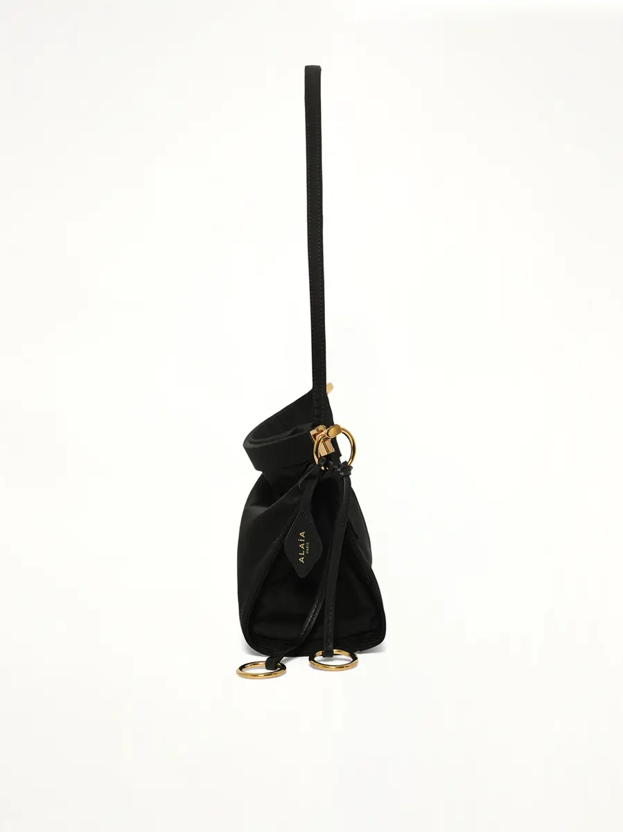 Alaïa Le Click East West Nylon Shoulder Bag | Thumbnail 2 Alaïa Le Click East West Nylon Shoulder Bag | Thumbnail 2