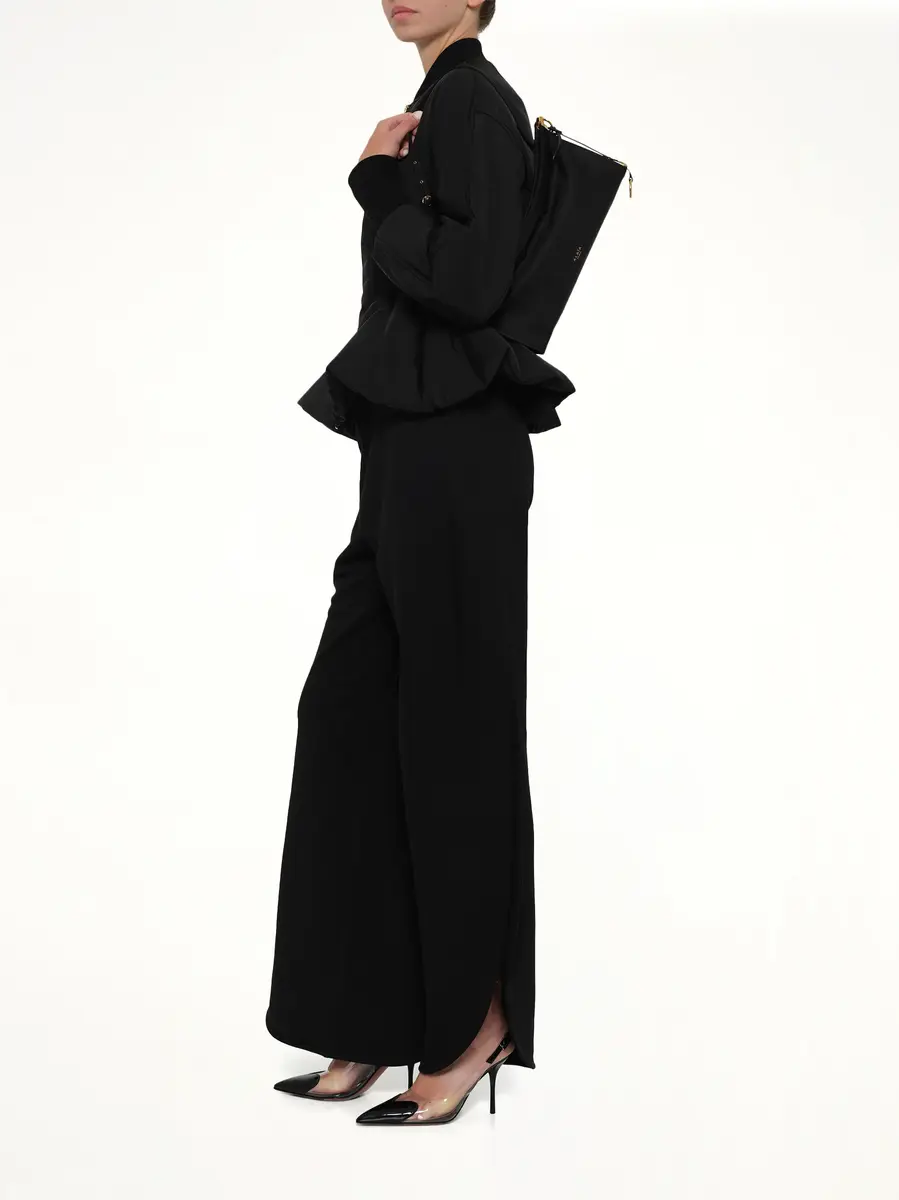 Alaïa Le Click East West Nylon Shoulder Bag | Thumbnail 4 Alaïa Le Click East West Nylon Shoulder Bag | Thumbnail 4