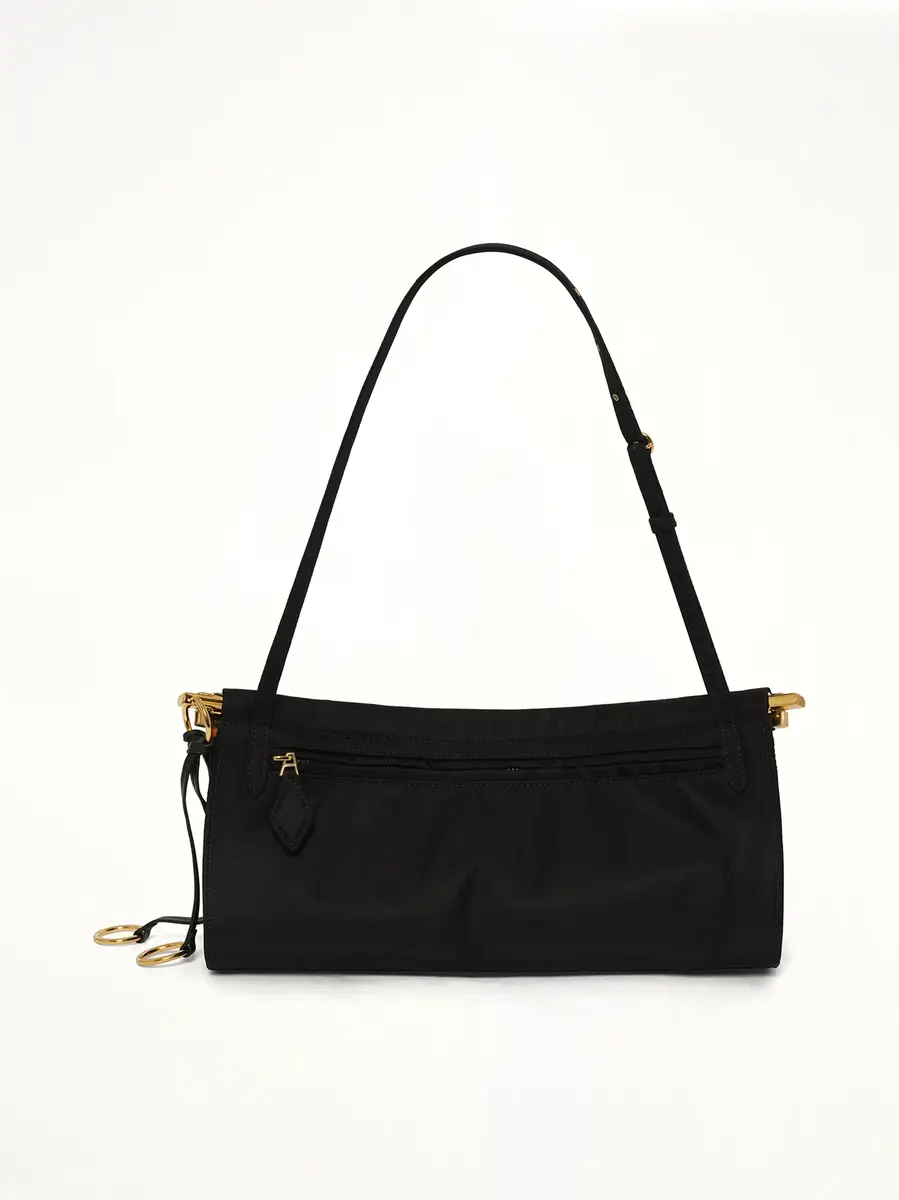 Alaïa Le Click East West Nylon Shoulder Bag | Thumbnail 5 Alaïa Le Click East West Nylon Shoulder Bag | Thumbnail 5