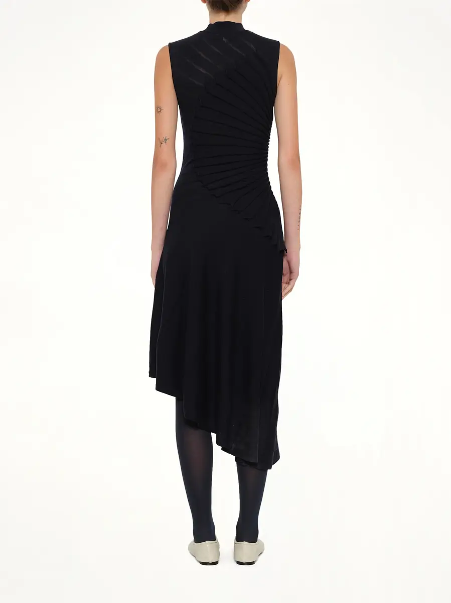 Alaïa Sculpting Dress in Minuit | Thumbnail 5