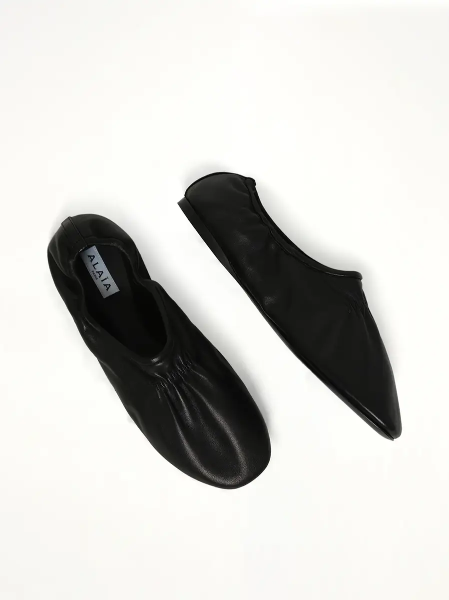 Alaïa Supple Slippers | Thumbnail 4 Alaïa Supple Slippers | Thumbnail 4