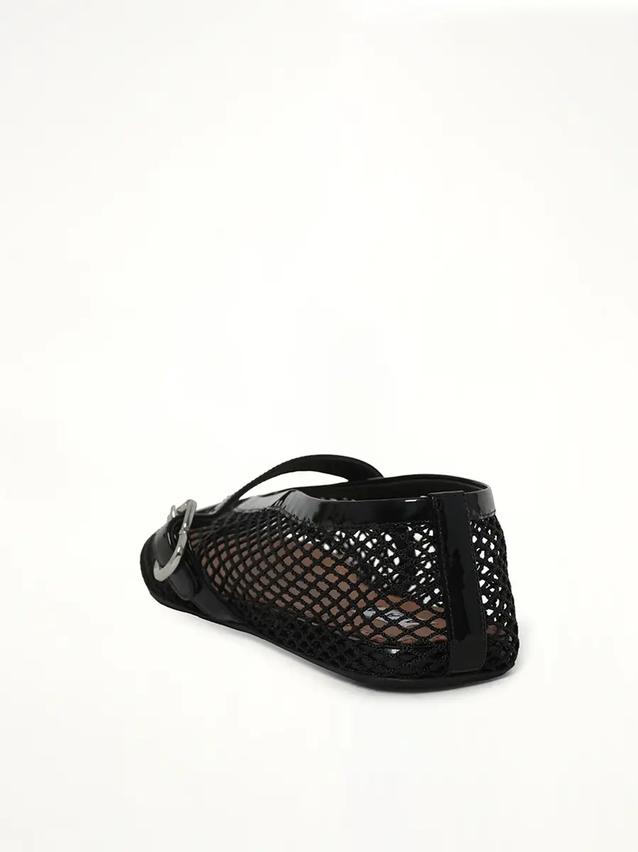Alaïa Ballet Fishnet Flats | Thumbnail 2 Alaïa Ballet Fishnet Flats | Thumbnail 2