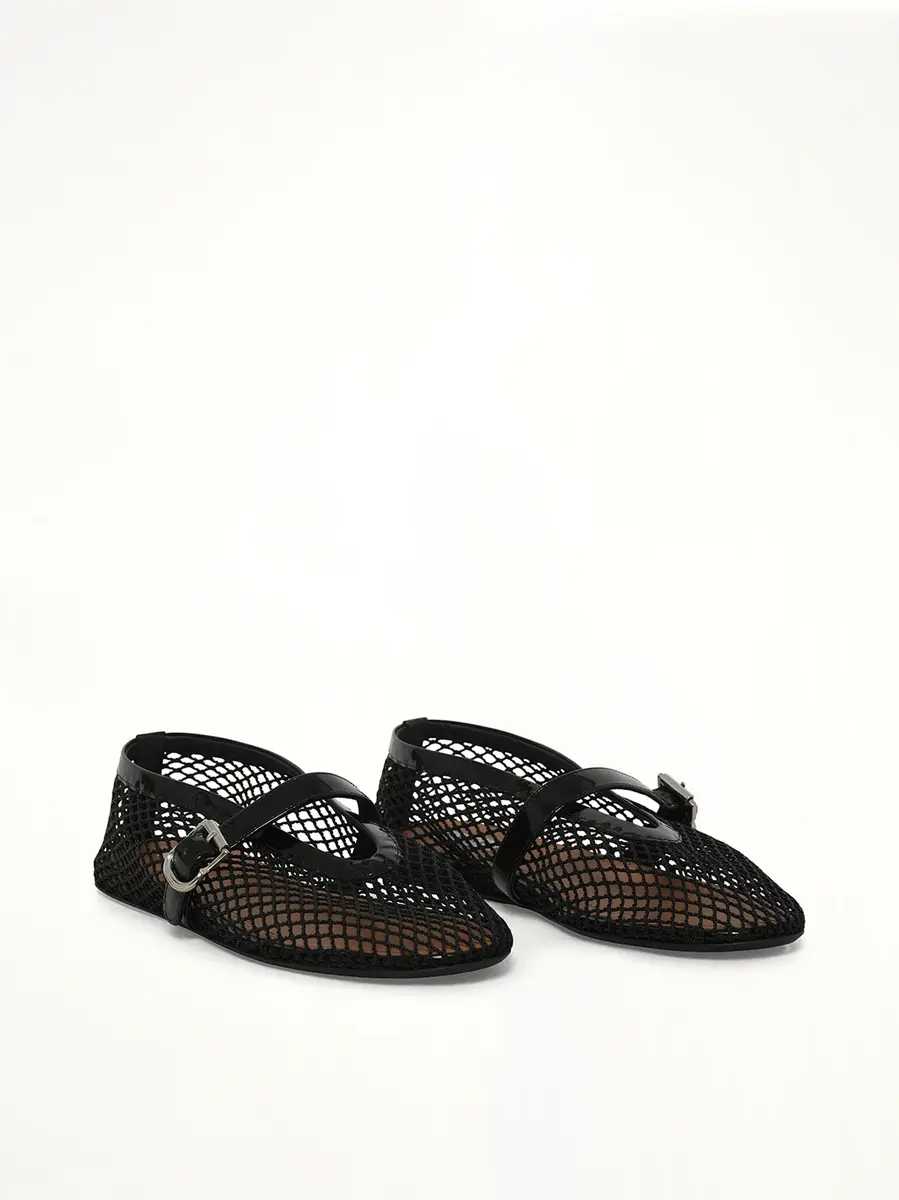 Alaïa Ballet Fishnet Flats | Thumbnail 3 Alaïa Ballet Fishnet Flats | Thumbnail 3