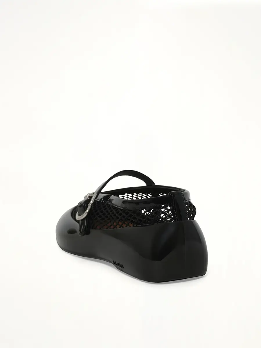 Alaïa Ballet Fishnet & Rubber Flats | Thumbnail 2