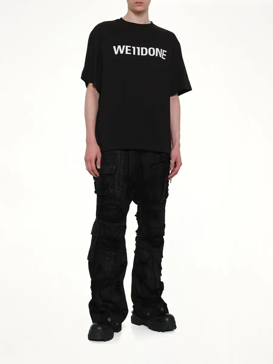 We11Done Logo Loose-fit T-shirt | Thumbnail 4