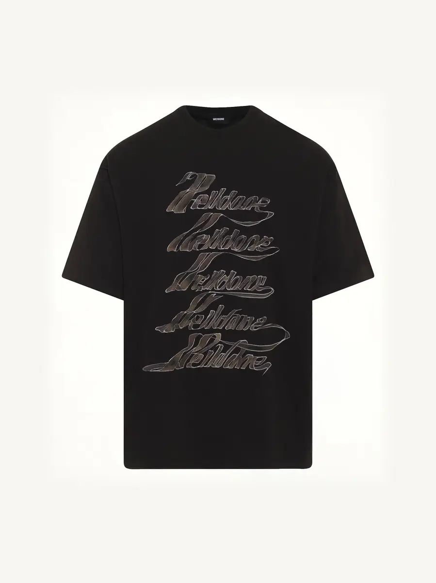 We11Done Ribbon Multi-logo T-shirt | Thumbnail 3 We11Done Ribbon Multi-logo T-shirt | Thumbnail 3