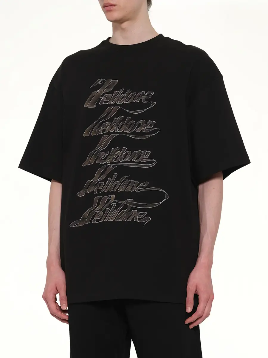We11Done Ribbon Multi-logo T-shirt | Thumbnail 6 We11Done Ribbon Multi-logo T-shirt | Thumbnail 6