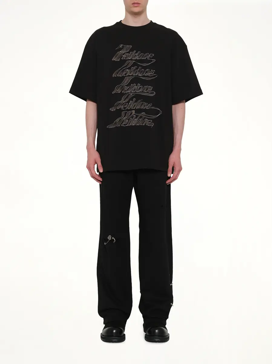 We11Done Ribbon Multi-logo T-shirt | Thumbnail 7 We11Done Ribbon Multi-logo T-shirt | Thumbnail 7