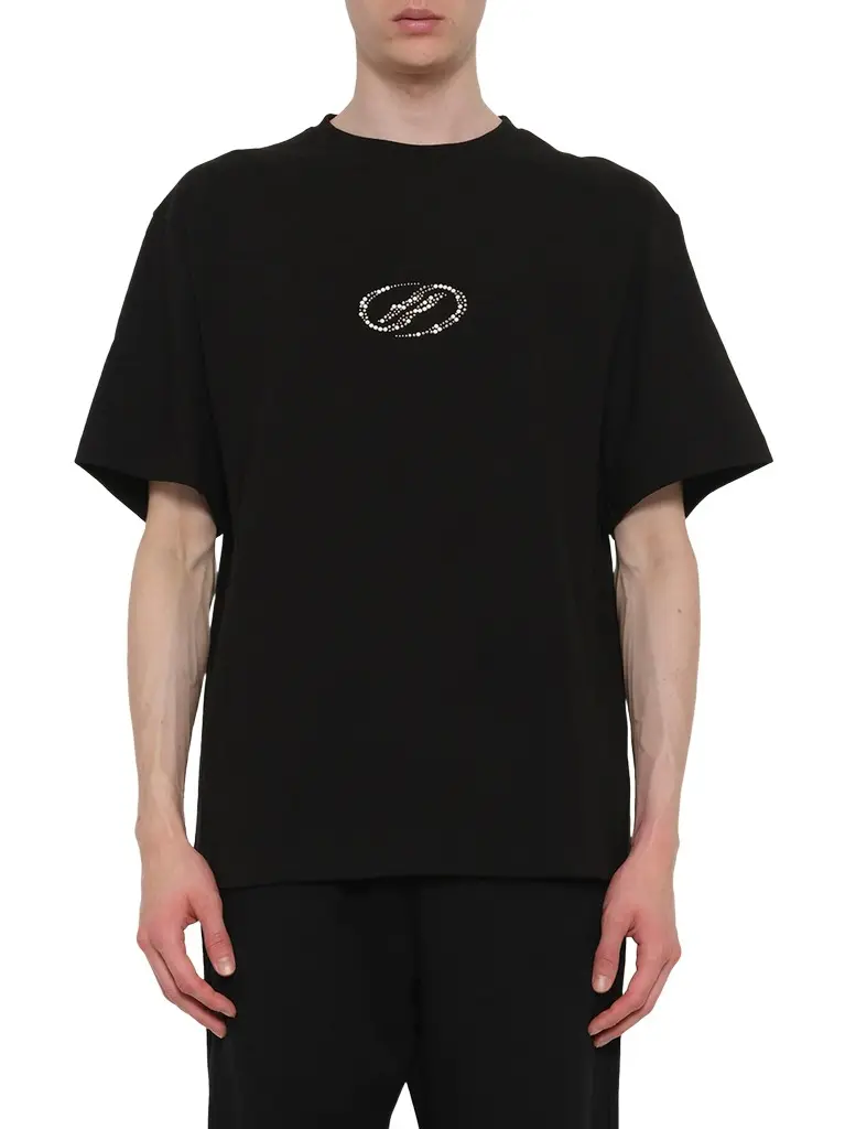 We11Done Rhinestone T-shirt