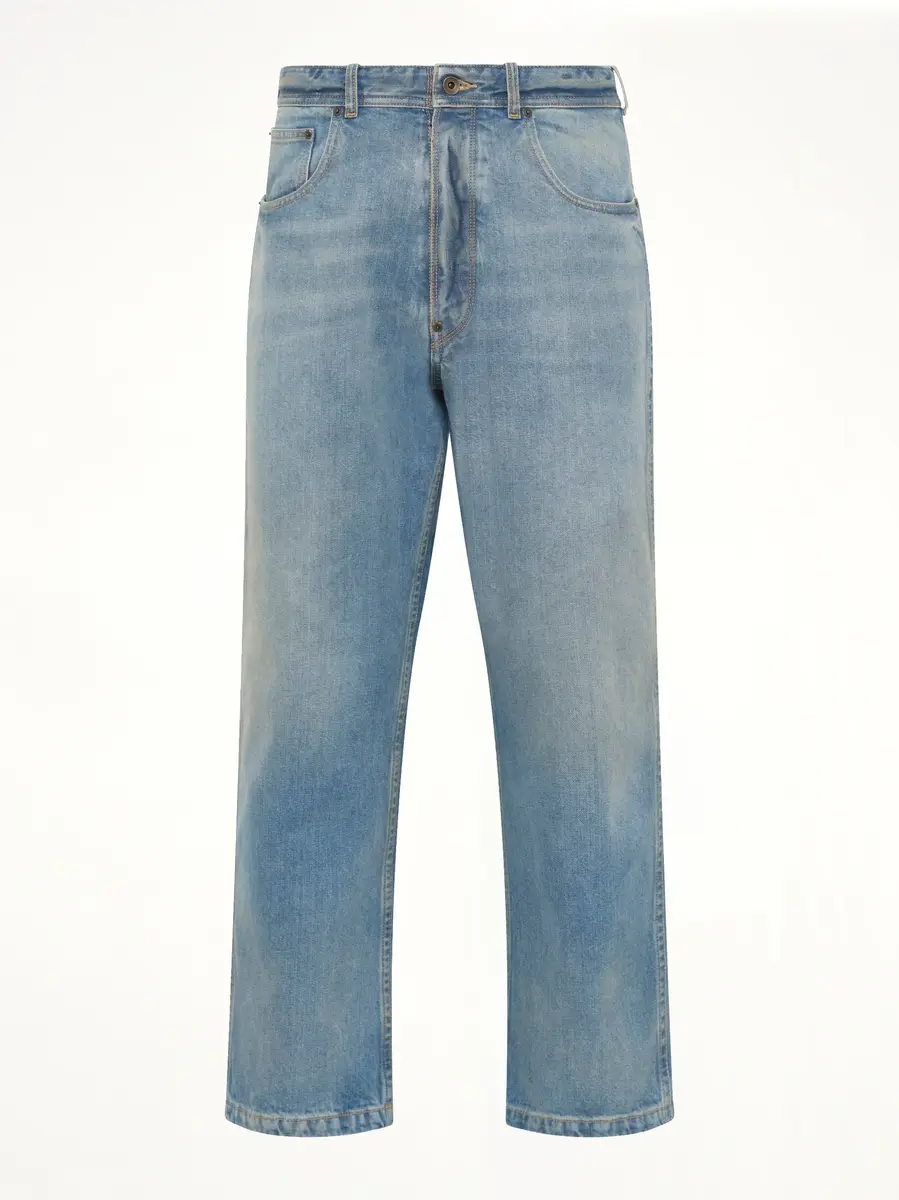 Maison Margiela Cropped Denim Jeans | Thumbnail 3 Maison Margiela Cropped Denim Jeans | Thumbnail 3