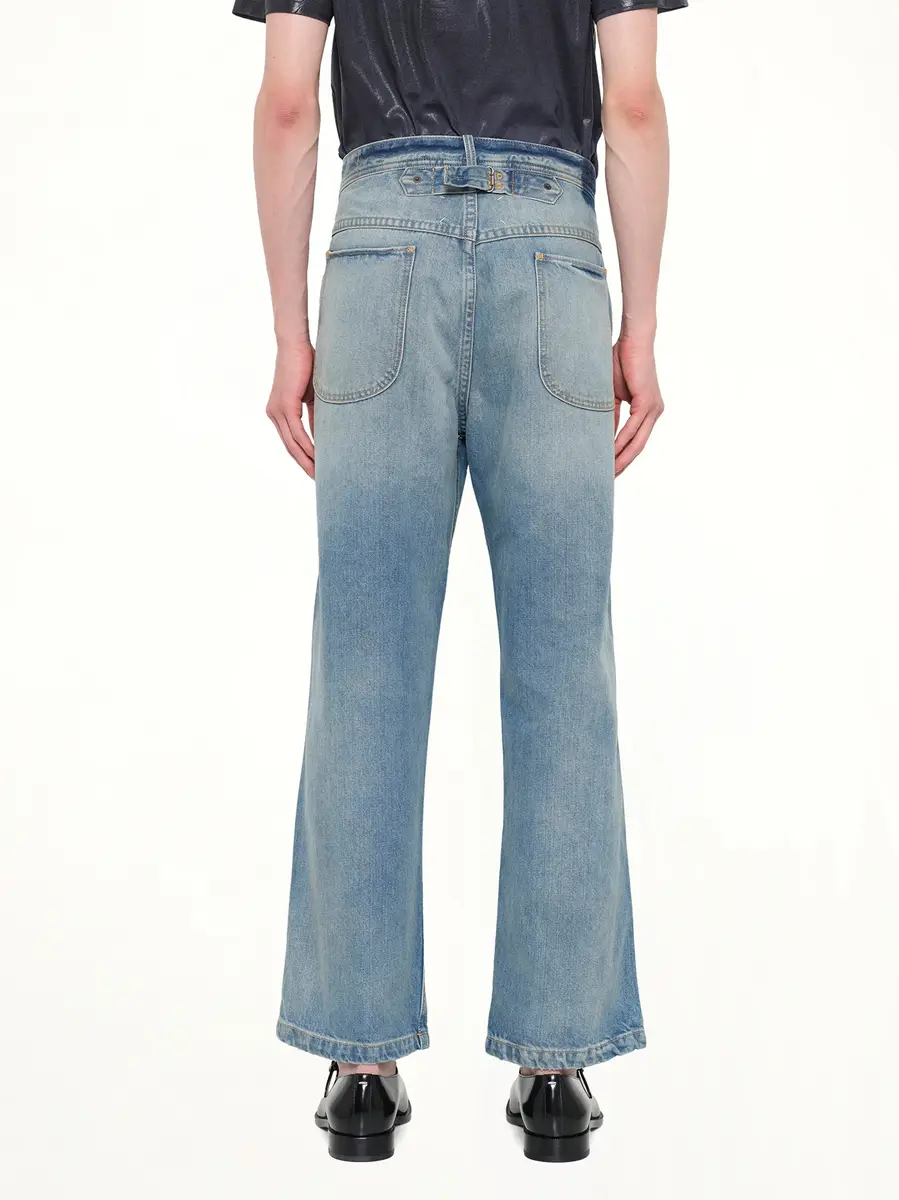 Maison Margiela Cropped Denim Jeans | Thumbnail 5 Maison Margiela Cropped Denim Jeans | Thumbnail 5