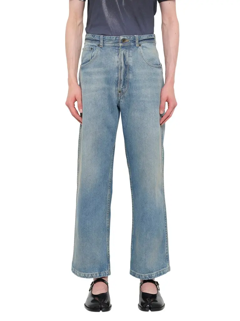 Maison Margiela Cropped Denim Jeans