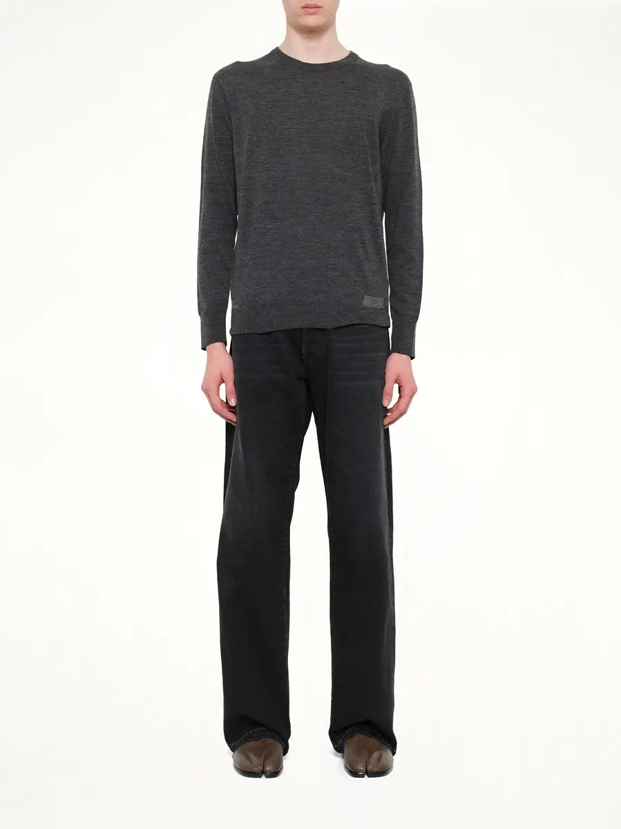 Maison Margiela Wip Sweater in Medium Grey | Thumbnail 7