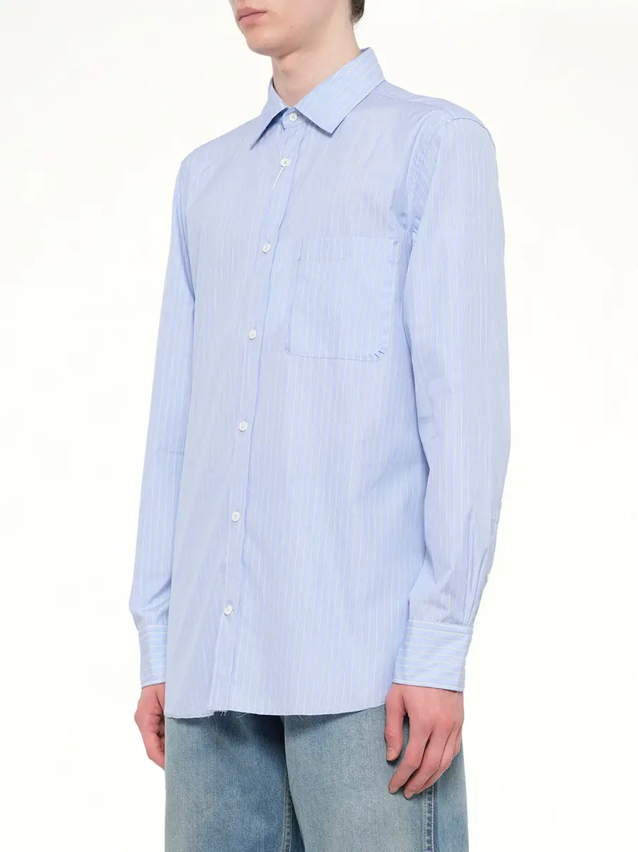 Maison Margiela Stripe Long Sleeve Shirt | Thumbnail 2 Maison Margiela Stripe Long Sleeve Shirt | Thumbnail 2