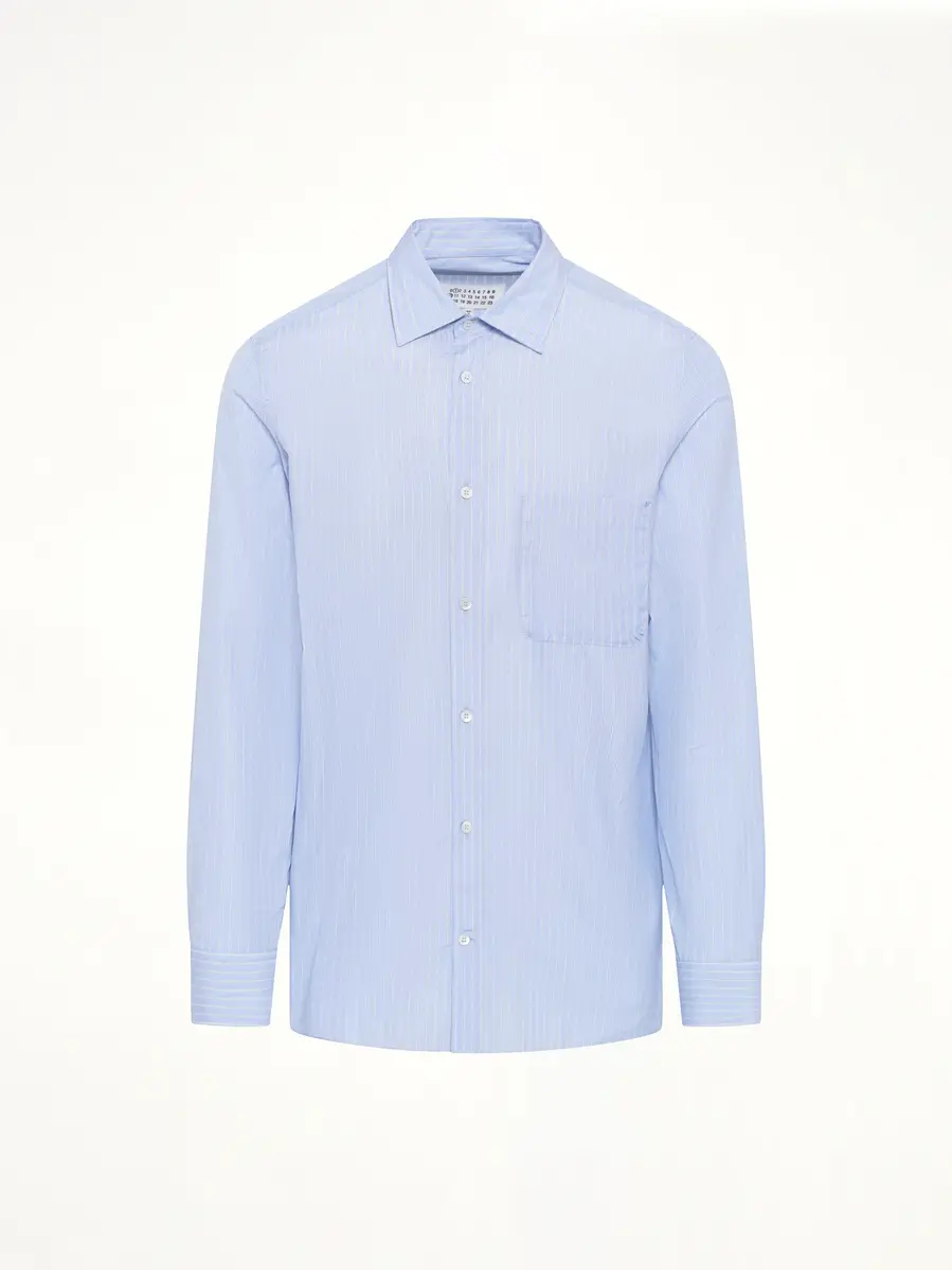Maison Margiela Stripe Long Sleeve Shirt | Thumbnail 3 Maison Margiela Stripe Long Sleeve Shirt | Thumbnail 3