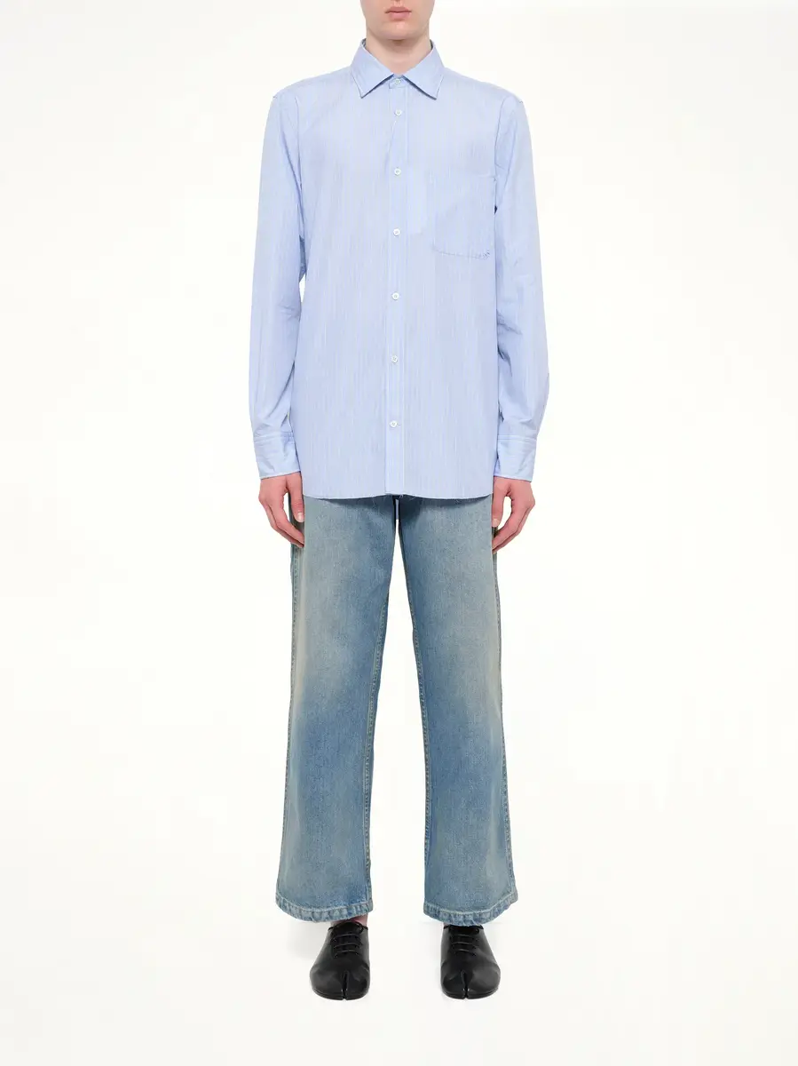 Maison Margiela Stripe Long Sleeve Shirt | Thumbnail 7 Maison Margiela Stripe Long Sleeve Shirt | Thumbnail 7