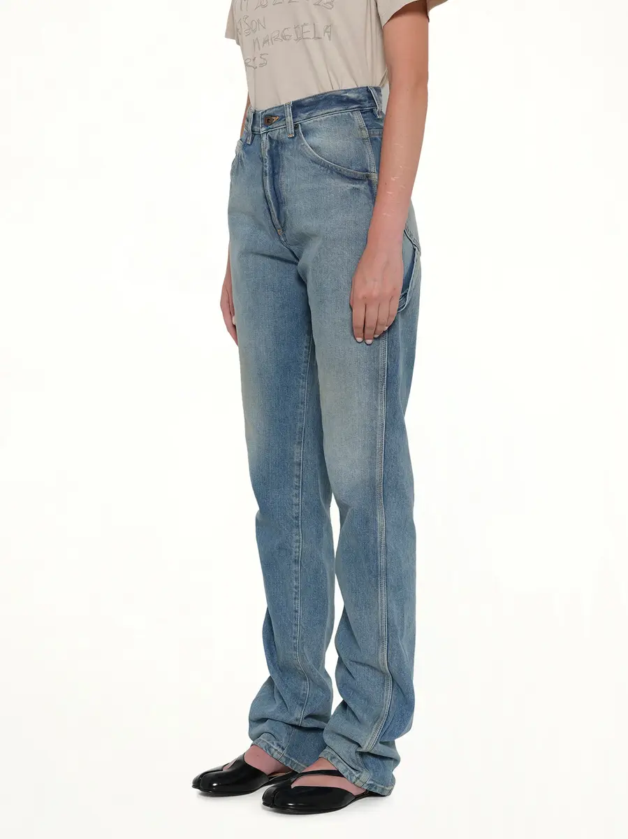 Maison Margiela Straight 5 Pocket Jeans | Thumbnail 2 Maison Margiela Straight 5 Pocket Jeans | Thumbnail 2