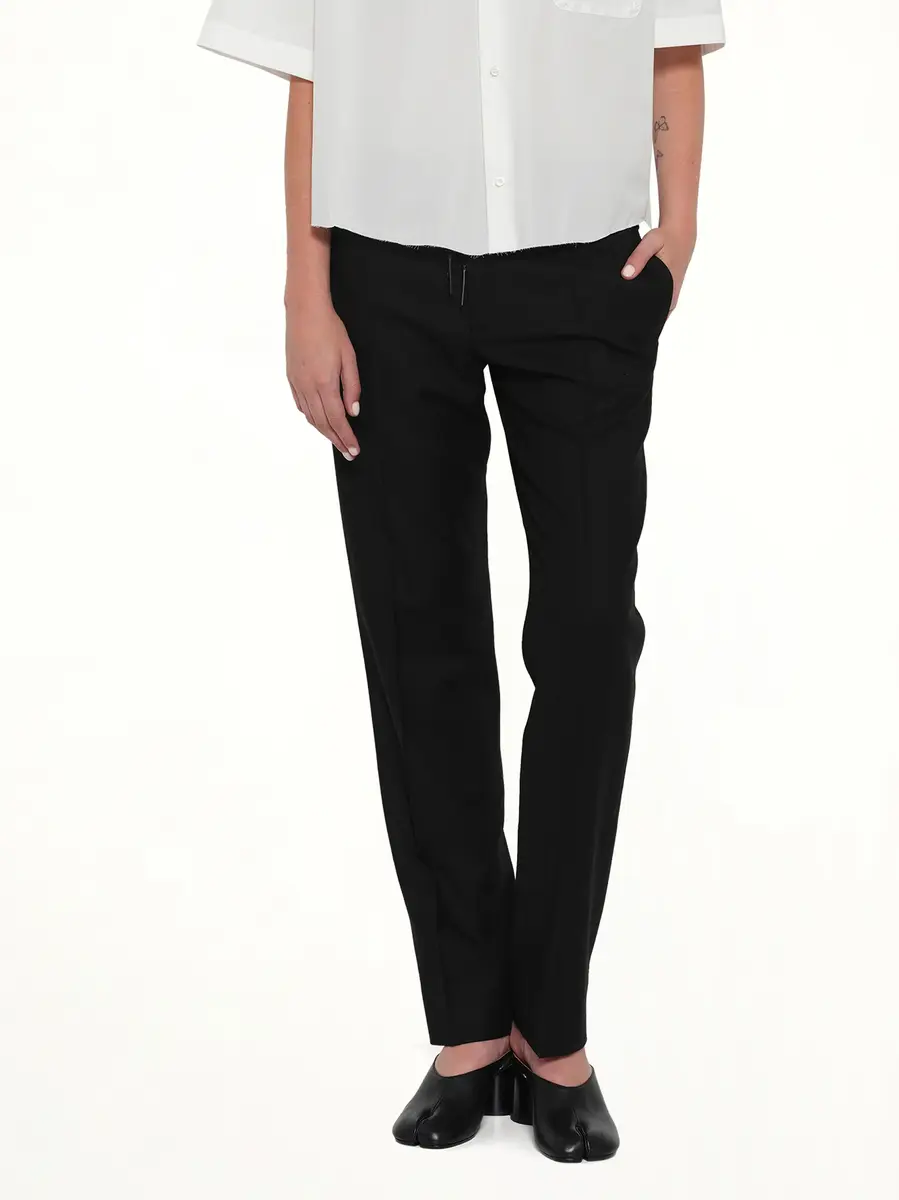 Maison Margiela Wool Flannel Pants | Thumbnail 6 Maison Margiela Wool Flannel Pants | Thumbnail 6