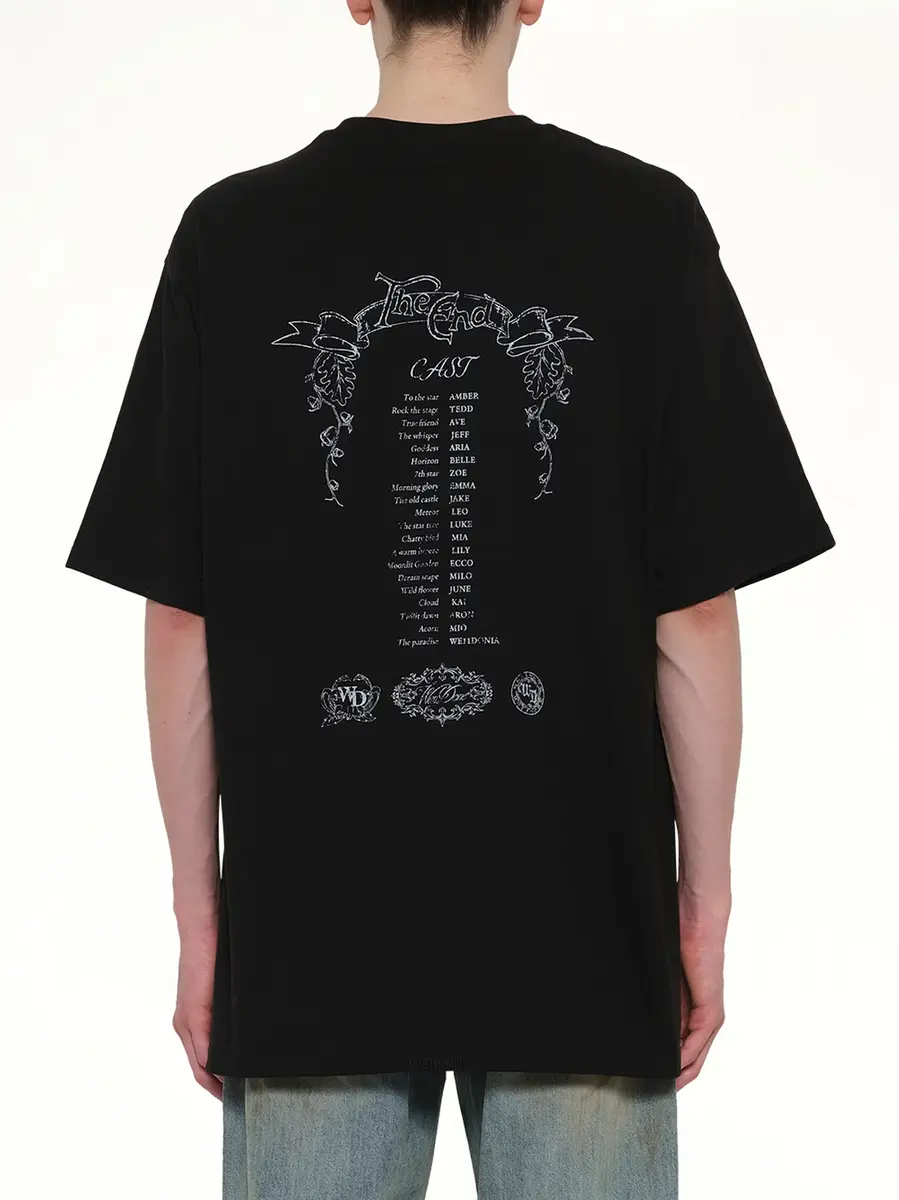 We11Done Ending Credit T-shirt | Thumbnail 5 We11Done Ending Credit T-shirt | Thumbnail 5