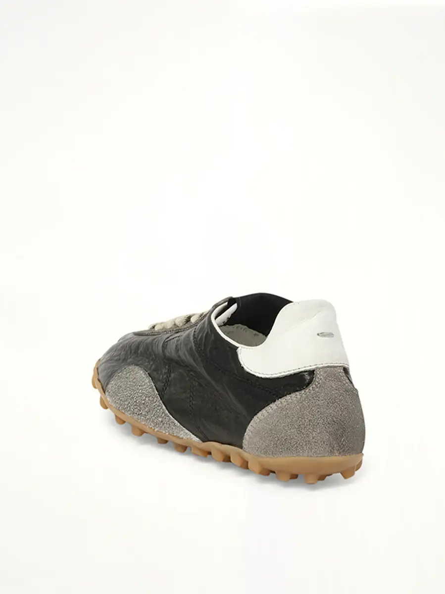 Maison Margiela Sprinters Low Sneaker in Black/white/grey | Thumbnail 2 Maison Margiela Sprinters Low Sneaker in Black/white/grey | Thumbnail 2