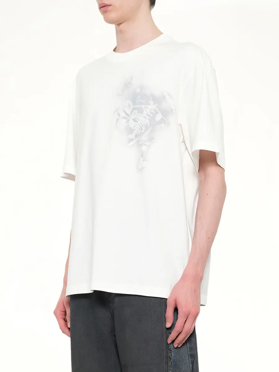 FENG CHEN WANG Spray Painted Plants Dye T-shirt | Thumbnail 2 FENG CHEN WANG Spray Painted Plants Dye T-shirt | Thumbnail 2