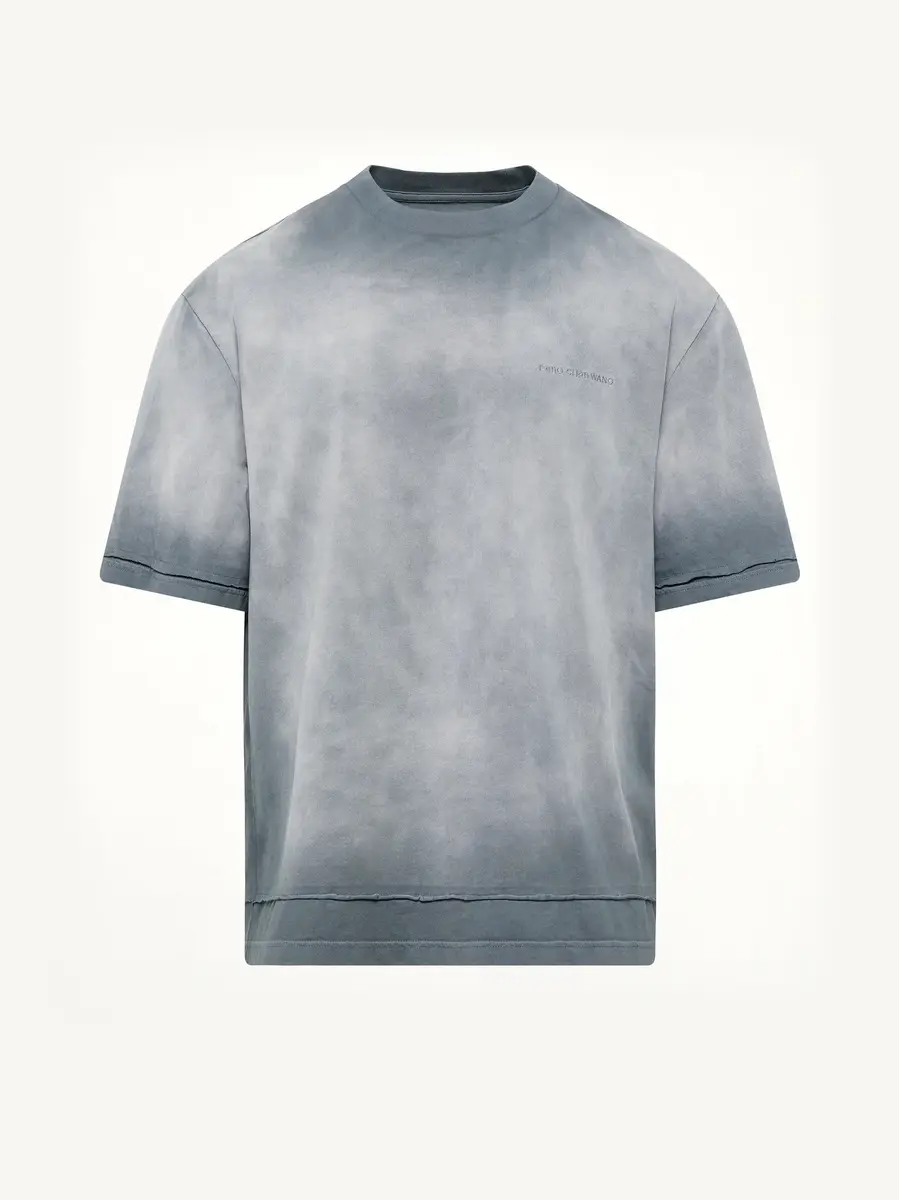 FENG CHEN WANG 2 in 1 Washed T-shirt Grey | Thumbnail 3 FENG CHEN WANG 2 in 1 Washed T-shirt Grey | Thumbnail 3